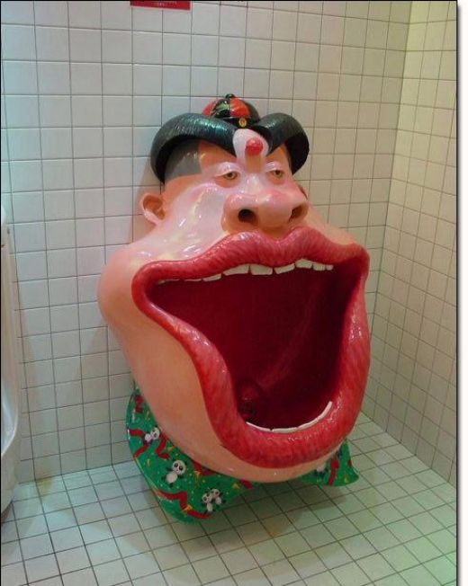 The Top 25 Most Bizarre Unusual Urinals Ever Strange